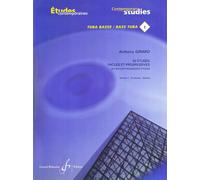 TUBA BASSE - 50 Etudes Faciles et Progressives Volume 1: 25 études