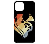 Tuba Boy Vintage Esquisse de leçons de musique Coque pour iPhone 13