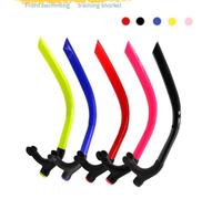 Tuba De Natation, Entraînement De Plongée, Embout Buccal En Silicone Confortable À Montage Central, Facile À Respirer Pour La Piscine Et L'eau Libre