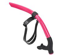 Tuba de Natation pour Les Genoux, Tube de Respiration de Tuba Avant Embouchure en Silicone détachable pour la Formation de plongée en apnée(Rose)