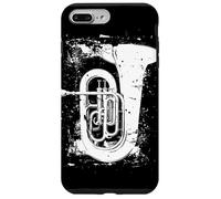 Tuba Dessin Musique Jazz Coque pour iPhone 7 Plus/8 Plus