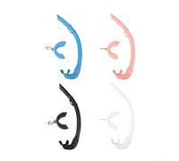 Tuba en silicone souple avec embout buccal ergonomique, conçu pour une respiration facile et une extraction rapide de l'eau (B)