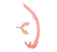 Tuba humide pour adultes avec tube respiratoire pliable en silicone, embout buccal résistant aux fuites, conçu pour la plongée avec tuba, la natation et la plongée (rose)