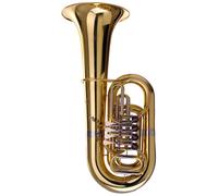 Tuba Instrument a Vent Cuivre Tonalite Bb Taille 4/4 Embouchure Valise Set Laque