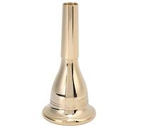 Tuba Mouthpiece Corne 13,3mm, Embouchure Cuivre Durable, Accessoire Instrument de Musique - Résistance à l’Usure, Corrosion, Longue Durée, Compatible Tubas Basse (Gold)