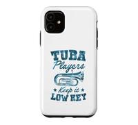 Tuba Players Keep It Low Key Jeu de Mots musicaux Coque pour iPhone 11