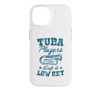 Tuba Players Keep It Low Key Jeu de Mots musicaux Coque pour iPhone 14