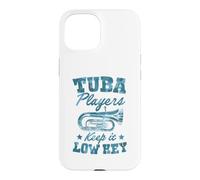 Tuba Players Keep It Low Key Jeu de Mots musicaux Coque pour iPhone 15