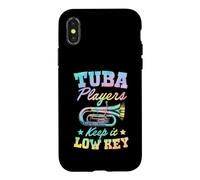 Tuba Players Keep It Low Key Jeu de Mots musicaux Coque pour iPhone X/XS
