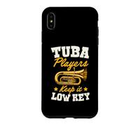 Tuba Players Keep It Low Key Jeu de Mots musicaux Coque pour iPhone XS Max