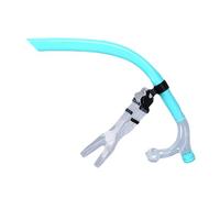 Tuba pour tours de natation : tuba de natation à montage central, tube de plafond réglable, buse en silicone, équipement d'entraînement respirant | Accessoire de sport léger et comment