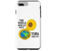 Tuba Solos Instrument de Musique Amusant Coque pour iPhone 7 Plus/8 Plus