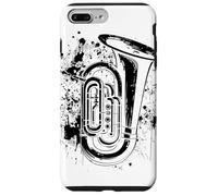 Tuba Splotch Instrument de cuivre Coque pour iPhone 7 Plus/8 Plus
