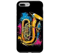 Tuba Streetart Brass Player Jazz Music Coque pour iPhone 7 Plus/8 Plus