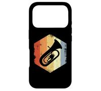 Tuba Vintage Esquisse Tuba Instructeur Orchestre Coque pour iPhone 17 Pro
