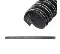 Tuba Voiture Hotte Ventilation 1 M Tuyau De Conduit 76/70/63/60/57/51/45 Mm Tuyau Filtre Flexible Tuyau Admission Air Capot Voiture Tuyau D'admission(60mm)