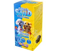TUBAN Fluffy Sand bleu et jaune 2x70g TU3790
