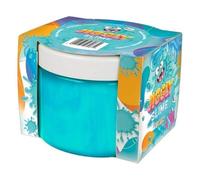 TUBAN Jiggly Slime - Parfum myrtille - Pâte à modeler élastique pour étirer, pétrir et souffler - Jeu sensoriel - Pour enfants à partir de 6 ans - Fabriqué en Pologne - Turquoise nacré 500 g