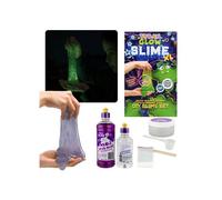 TUBAN Kit XL pour fabriquer soi-même du SLIME phosphorescent, jouet sensoriel DIY 3+
