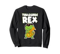 Tubasaurus Rex Graphic Design pour fanfare Tuba Player Sweatshirt