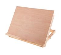 Tubayia Chevalet de table en bois - Planche à dessin - Chevalet de table - Support de présentoir