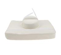 Tubayia Oreiller en cuir synthétique souple pour table de massage et table de massage (beige)