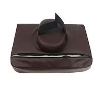 Tubayia Oreiller en cuir synthétique souple pour table de massage (Marron)