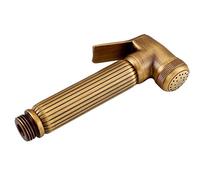 Tubayia Pomme de douche en cuivre - Pour WC, WC, salle de bain (bronze)