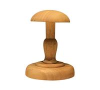 Tubayia Support de chapeau vintage en bois - Pour perruques et chapeaux