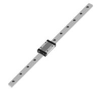 TUBBEK Guide d'imprimante 3D 12 mm Guide linéaire MGN12 L = 200/300/350/450/550 mm linéaire & MGN12C/MGN12H long transport linéaire pour CNC X Y Z axes (couleur : MGN12H, taille : 400 mm avec bloc)