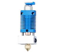 TUBBEK Kit d'extrémité Chaude d'extrudeuse d'assemblage MK8, for imprimante for Ender 3 CR10 pièces d'imprimante 3D de Bloc Chauffant de buse de 1.75 Mm 0.4 Mm (Color : Brass Nozzle)