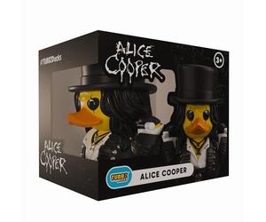 TUBBZ : Alice Cooper, Édition en boîte, Canard de Collection 9 cm | Livré dans une boîte de présentation illustrée. Un objet décoratif amusant à exposer, à offrir ou à ajouter à une vitrine.