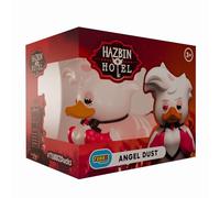 TUBBZ Figurine canard cosplay en vinyle Angel Dust (Hazbin Hotel) – Édition boîte officielle