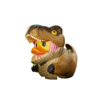 TUBBZ First Edition Figurine de Canard T-Rex en Caoutchouc Vinyle - Produit Officiel Jurassic Park - Télévision, Films et Jeux vidéo de Science-Fiction