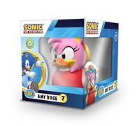 TUBBZ Figurine de Canard Amy Rose à Collectionner en Caoutchouc Vinyle - Produit Officiel Sonic The Hedgehog - TV, Films et Jeux vidéo