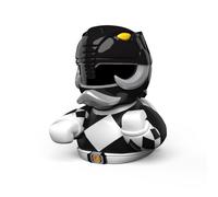 TUBBZ First Edition Black Ranger Figurine de Canard à Collectionner en Caoutchouc Vinyle - Produit Officiel Power Rangers - Télévision, Films et Jeux vidéo pour Enfants