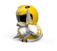 TUBBZ First Edition Figurine de Canard en Caoutchouc Vinyle Jaune Ranger - Produit Officiel Power Rangers - Télévision, Films et Jeux vidéo pour Enfants