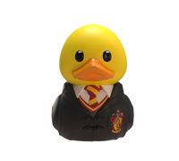 TUBBZ Harry Potter Mini Gryffondor Vinyle Figurine Canard 3.5cm | Produits dérivés officiels Harry Potter Livre, Mini Gryffondor avec une baguette Vinyle Canard Boîte. Avec décoration