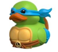 TUBBZ Figurine vinyle Leonardo (Teenage Mutant Ninja Turtles) – Mini canard en cosplay