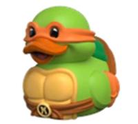 TUBBZ Mini canard Cosplay Les Tortues Ninja Michelangelo