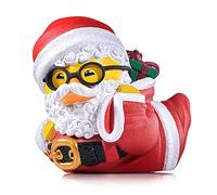 TUBBZ : Père Noël, Édition en boîte, Canard de collection 9 cm | Livré dans une boîte de présentation illustrée. Un objet décoratif amusant à exposer, à offrir ou à ajouter à une vitrine.