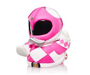 TUBBZ Pink Ranger Figurine à Collectionner en Caoutchouc de Vinyle - Produit Officiel Power Rangers - TV, Films et Jeux vidéo pour Enfants