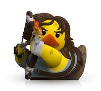 TUBBZ Première édition : Tomb Raider - Survival Lara Croft Cosplay Rubber Duck Figurine en Vinyle