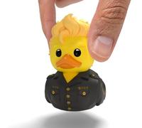 TUBBZ: Tokyo Revengers Mini Takemichi Hanagaki Canard de Collection 5cm | Produit officiel avec cheveux blonds et uniforme du Toman ; un petit cadeau pour fans de manga à exposer sur un bureau.