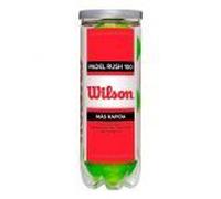 Tube 3 Balles Wilson Padel Rush 100 Jaune