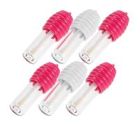 Tube 6ml de Gloss à Lèvres en Plastique Rechargeable 6 Pièces | Forme Pot de Miel, Lot, Usage DIY Maquillage, Organisation par Couleur