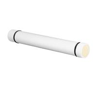 Tube à Affiche Extensible avec Conception étanche et Antichoc pour Un Stockage Sûr des Cartes et des œuvres d'art, 24,6 X 3,3 Pouces (White)