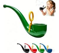 Tube à Bulles de Savon, Jouet Innovant en Impression 3D, Fabricant de Bulles au Style Rétro, Léger et Portable, Baguettes à Bulles pour Enfants et Adultes, Fêtes en Extérieur, Jardin ou Pique-Nique