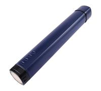 Tube à dessin télescopique réglable de 61 cm avec sangle, solution de rangement étanche pour affiches, plans, œuvres d'art, noir foncé, Refer to description, Unisexe