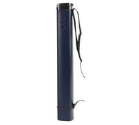 Tube à dessin télescopique réglable de 61 cm avec sangle, solution de rangement étanche pour affiches, plans, œuvres d'art, noir foncé, Refer to description, Unisexe
